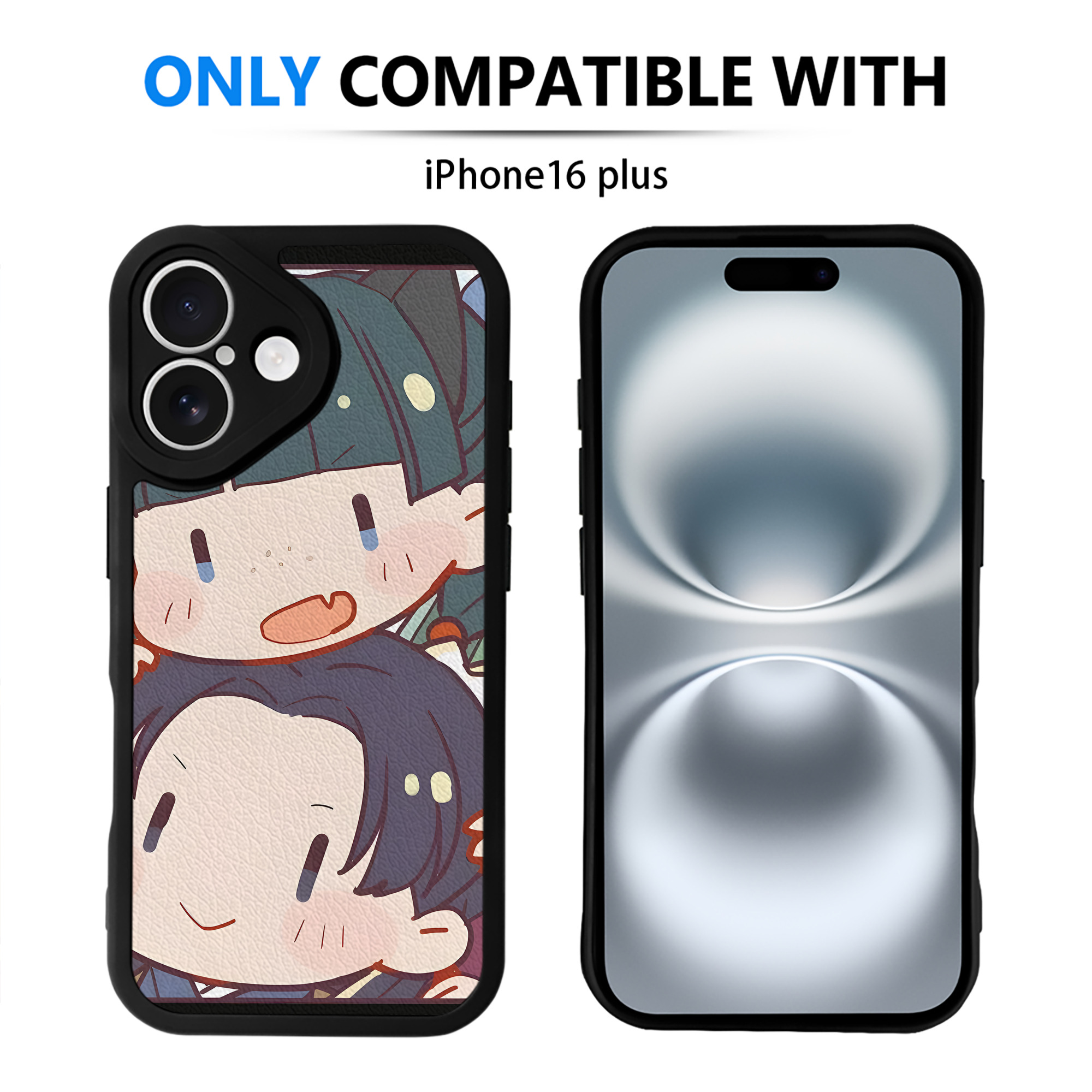 （画像用） 薬屋のひとりごと The Apothecary Diaries 【iPhone 16シリーズ対応】シリコンスマホケース（レザー調） 材質：シリコン